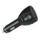 Black 3 In 1 Dual USB Adapter 2.1A Car Charger 100*56*35 mm sgf LBW