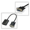 1PCS VGA Male to HDMI Female Adapter Cable Output USB Audio Video Converter NNM