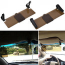 Clip-on Car Day Night Anti-Glare Vison Safty Drive HD Mirror Glass Sun Vis ZEB