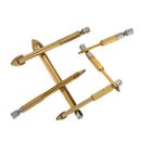 6PCS 4-12mm Alloy Triangular Bit set for Electric Hand Drill or Bench Dril CNY