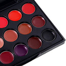 Beauty 15 Colors Matte Lip Gloss Lipstick Cosmetic Makeup Palette Set