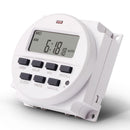 TM618N-2 220V AC 7-Days Digital Programmable Control Power Timer Switch FTX