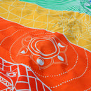 1 x Rainbow Beach Towel Gym Mat Microfiber Swimming Spa Sport Outdoor 15 KJK