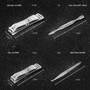 Nail Care 12 Piece Manicure Set Cutter Cuticle Clipper Pedicure Kit Case Gifts