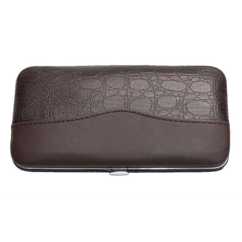 Nail Care 12 Piece Manicure Set Cutter Cuticle Clipper Pedicure Kit Case Gifts