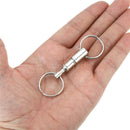 Outdoor Metals Detachable Removable Pull Apart Quick Release Keychain Ke FKL