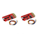 2 x CT14 Mini Stereo Bluetooth 4.2 Power Amplifier Board Module + Wire New wer