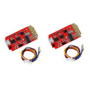 2 x CT14 Mini Stereo Bluetooth 4.2 Power Amplifier Board Module + Wire New