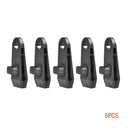 5Pcs Clips Outdoor Canopy Tent Awning Windproof Fixed Clip Shark Black Set UPP