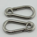 5pcs/set 304 Stainless Steel Climbing Fast Hang buckle Snap Carabiner  AXU