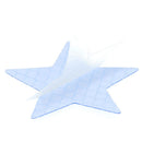 10pcs Star Shape Scotchlite Hi-Vis Reflective Stickers High Visibility Dec FRA