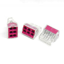 100Pcs PCT-106 Push Wire Wiring Cable Connector 6-Pin Conductor Termin NMQ
