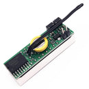 3-In-1 LED DS3231SN Digital Clock Temperature Voltage Module DIY Electronic MXK
