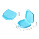 2x Dental Orthodontic Retainer Denture Storage Box Case Mouthguard Container VNF