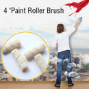 20Pcs Wall Painting Tools 4 Inch Professional Wall Paint Roller Brush Sma WFN