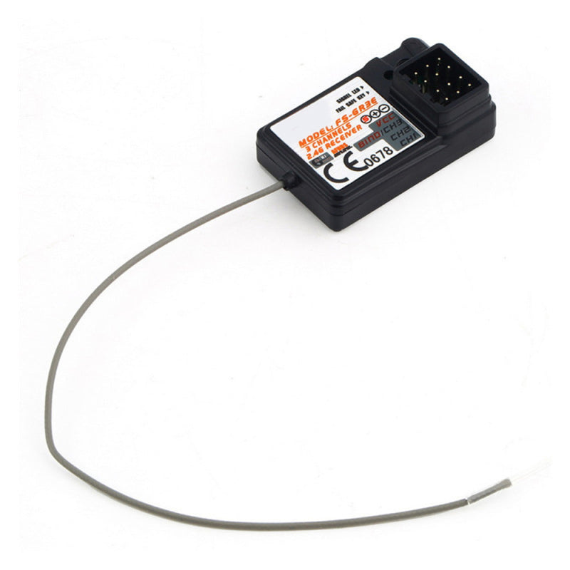 1Pcs FS-GR3E 2.4G 3CH RC Radio Receiver System-RX for GT3B GT3C Transm EJB