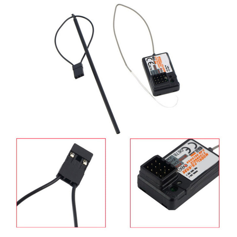 1Pcs FS-GR3E 2.4G 3CH RC Radio Receiver System-RX for GT3B GT3C Transm EJB