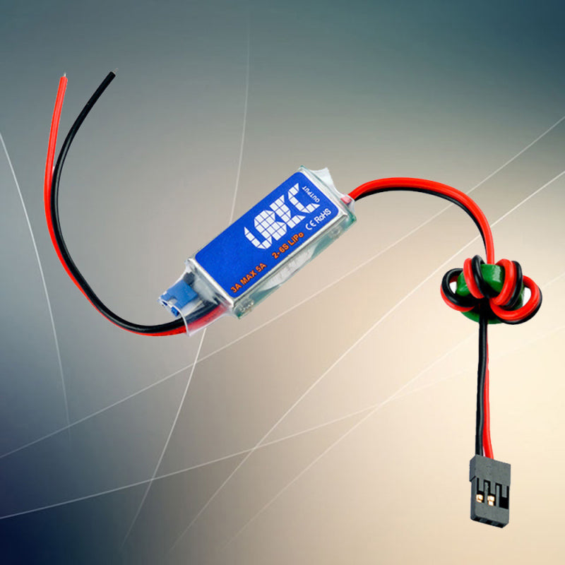 2Pcs 5V UBEC Support 2-6S Lipo Battery Fully Shielded Anti-interference EFE