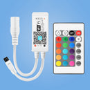24Key WiFi Music Controller IR Remote Control RGBW 5050 LED Strip Light TTB