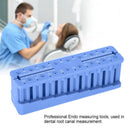 Dental Instrument Root Canal Endo Block Files Measurement Measuring Rul AMV