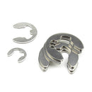 120Pcs 304 Stainless E-Clip Retaining Circlip Assortment Kit M1.5-M10 E New dfg
