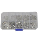 120Pcs 304 Stainless E-Clip Retaining Circlip Assortment Kit M1.5-M10 E New dfg
