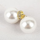 100pcs Multi Rondelle Brass Rhinestone Bracelet Spacer Beads sgs LZQ
