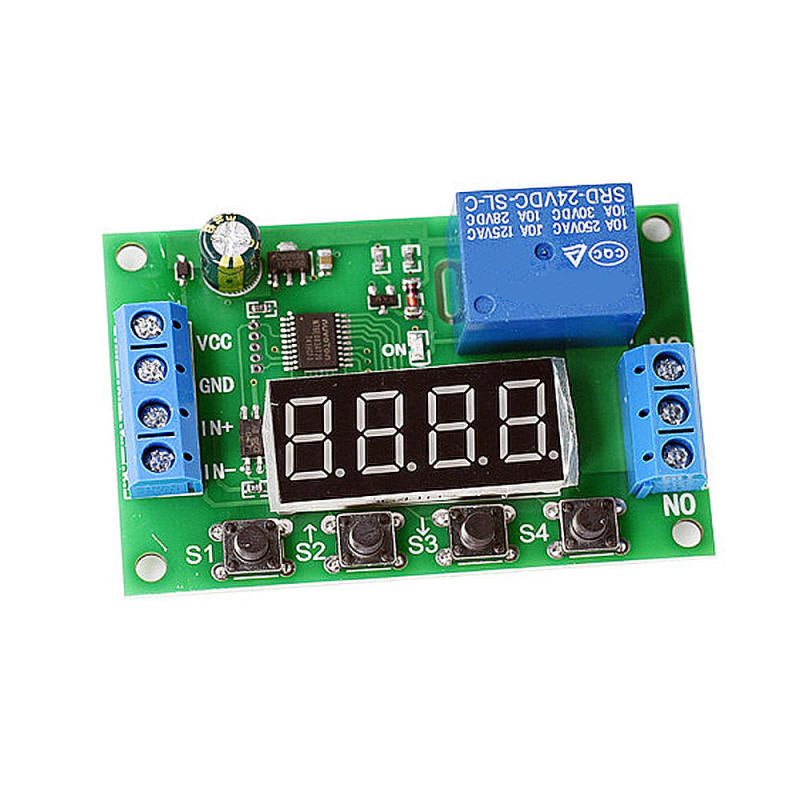 1* DC5V Multifunction Self-lock Relay Cycle Timer Module Delay Time Switch 10A z