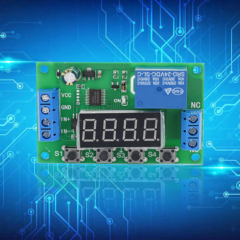 1* DC5V Multifunction Self-lock Relay Cycle Timer Module Delay Time Switch 10A z