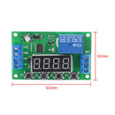 1* DC5V Multifunction Self-lock Relay Cycle Timer Module Delay Time Switch 10A z