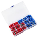 200pcs Insulated Assorted Electrical Wiring Connectors Crimp Terminals  ALM