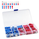200pcs Insulated Assorted Electrical Wiring Connectors Crimp Terminals  ALM