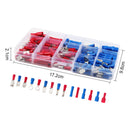 200pcs Insulated Assorted Electrical Wiring Connectors Crimp Terminals  ALM
