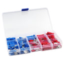 200pcs Insulated Assorted Electrical Wiring Connectors Crimp Terminals  ALM