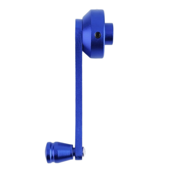 1 Set Billet Aluminum Window Winder Black Car Crank Glass Handle Knob Uni HIS