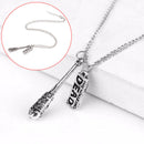 Walking Dead Cudgel And Letter Punks Pendant Necklace Unique Design Acc RKK