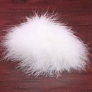 100pcs White Turkey Hair Feather for Wedding Bouquet Decor fgd QRF
