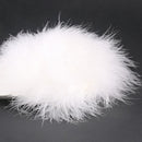 100pcs White Turkey Hair Feather for Wedding Bouquet Decor fgd QRF