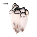 100pcs Beautiful Natural Feather Plume Christmas Holiday Decor New zxc