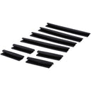 9 Sets Car Door Edge Guards Trim Moldings Protection Strip Scratch Protector Set