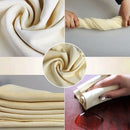 4PCS Large Natural Chamois Leather Car Cleaning Cloth Wash Absorbent Dryin IPB