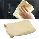 4PCS Large Natural Chamois Leather Car Cleaning Cloth Wash Absorbent Dryin IPB