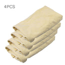 4PCS Large Natural Chamois Leather Car Cleaning Cloth Wash Absorbent Dryin IPB