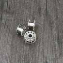 20Pcs Metal Stainless Sewing Machine Bobbins for Kenmore Viking Singer  A HMN