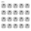 20Pcs Metal Stainless Sewing Machine Bobbins for Kenmore Viking Singer  A HMN
