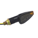 Motorcycle Motorbike Smoke 14 LED Turn Signal Amber Lights Lamp Indicat EDX