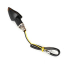 Motorcycle Motorbike Smoke 14 LED Turn Signal Amber Lights Lamp Indicat EDX