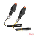 Motorcycle Motorbike Smoke 14 LED Turn Signal Amber Lights Lamp Indicat EDX