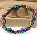 Plating Color Black Magnet Bracelet Beaded Men'S Women'S Handmade Bracelet FEO
