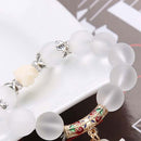 Vogue Elephant Natural Stone Beaded Yoga Bracelet Chains Women Ladies J BUY